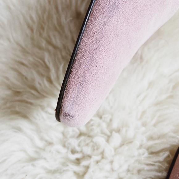 J.Crew Suede Kitten Heel Mules - Picture 5 of 9